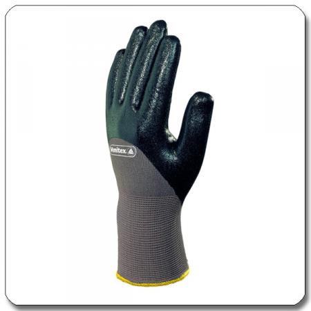Трикотажні рукавиці  VE 713, двійне нітрилове покриття